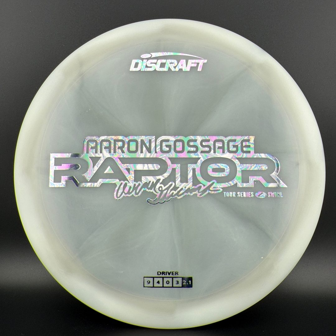Z Swirl Raptor - Aaron Gossage 2025 Tour Series Discraft