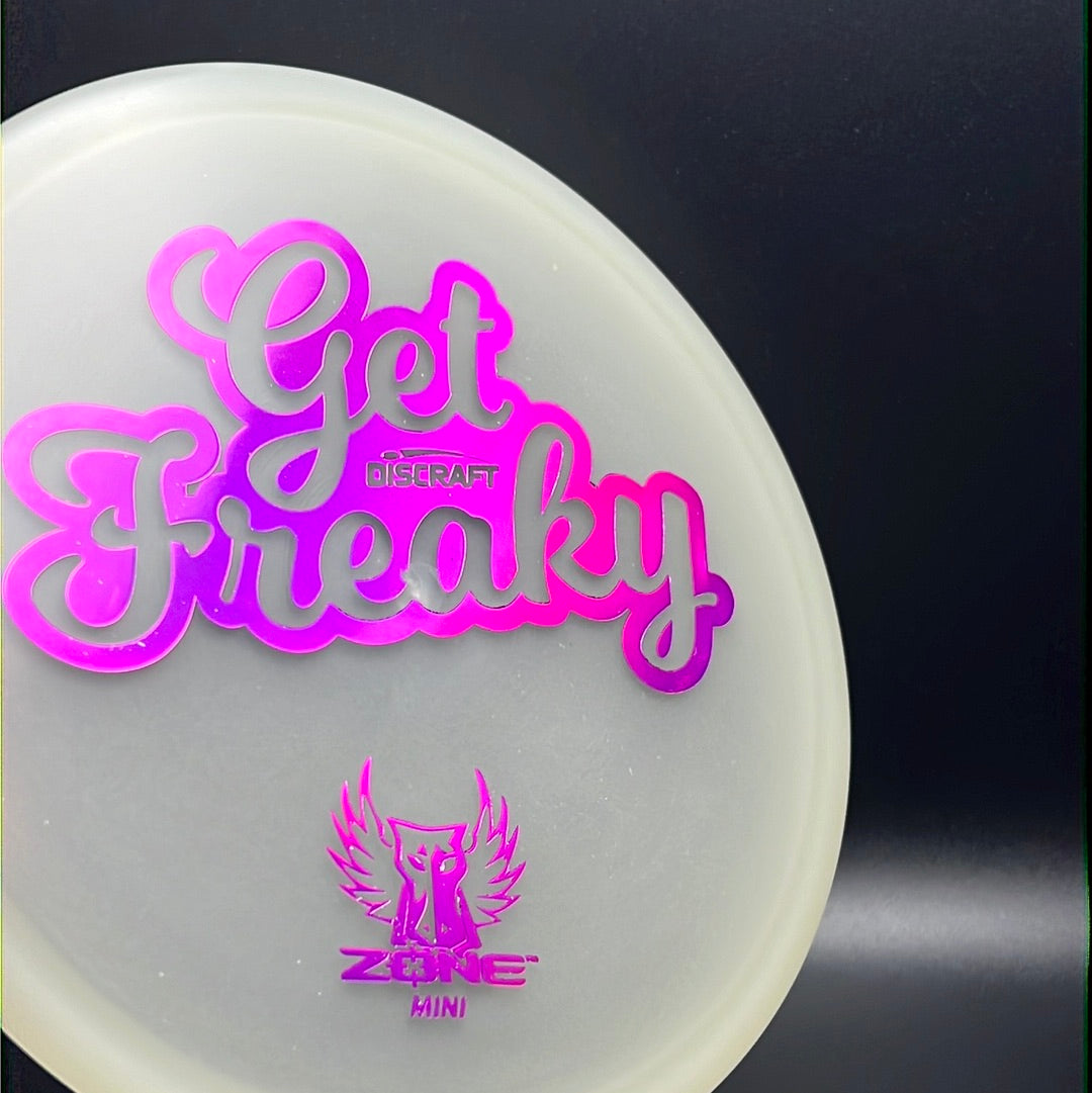 Cryztal Flx Mini Glo Zone - OG Get Freaky 6" Mini Disc Discraft