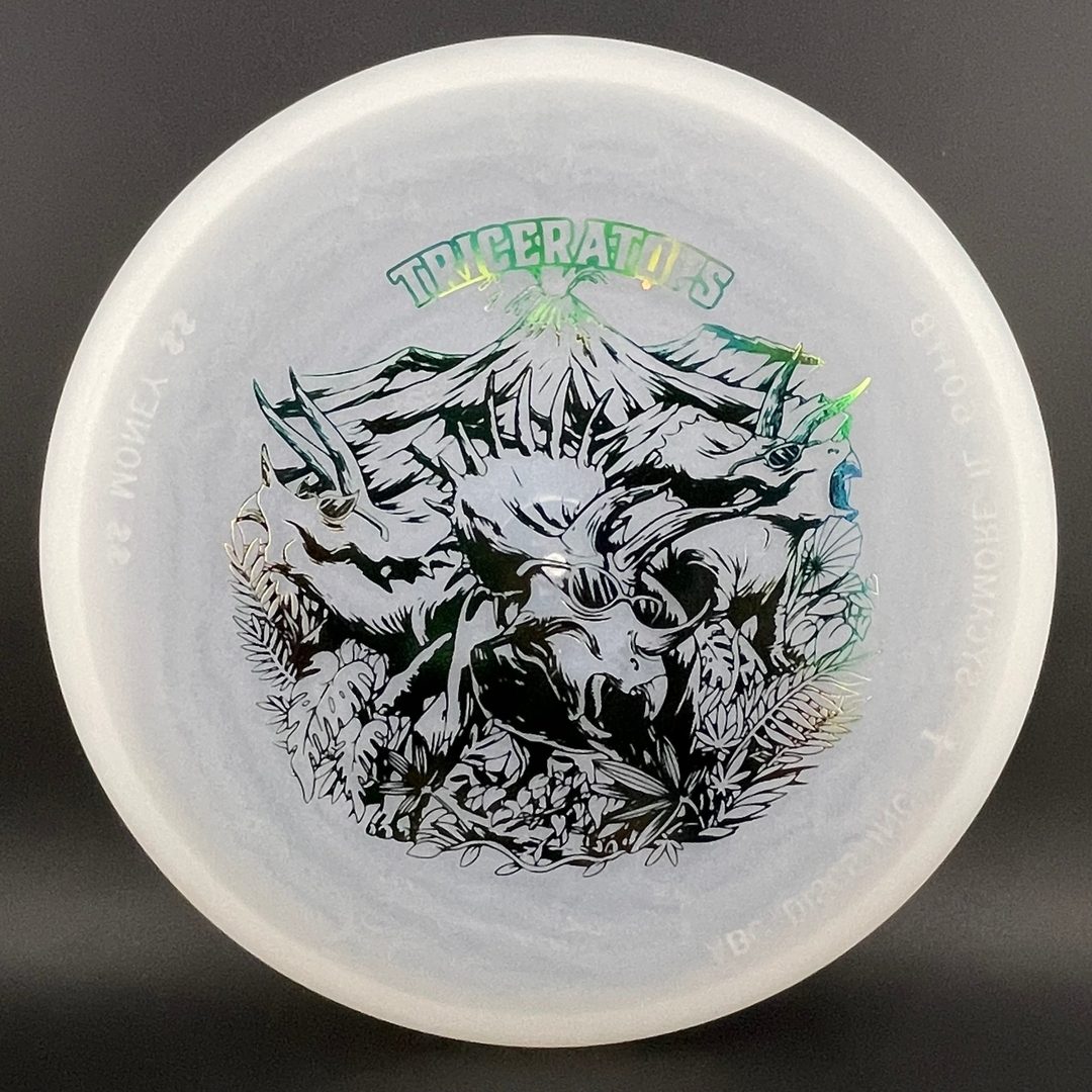 Glow Egg Shell Triceratops - Special Edition Dino Discs