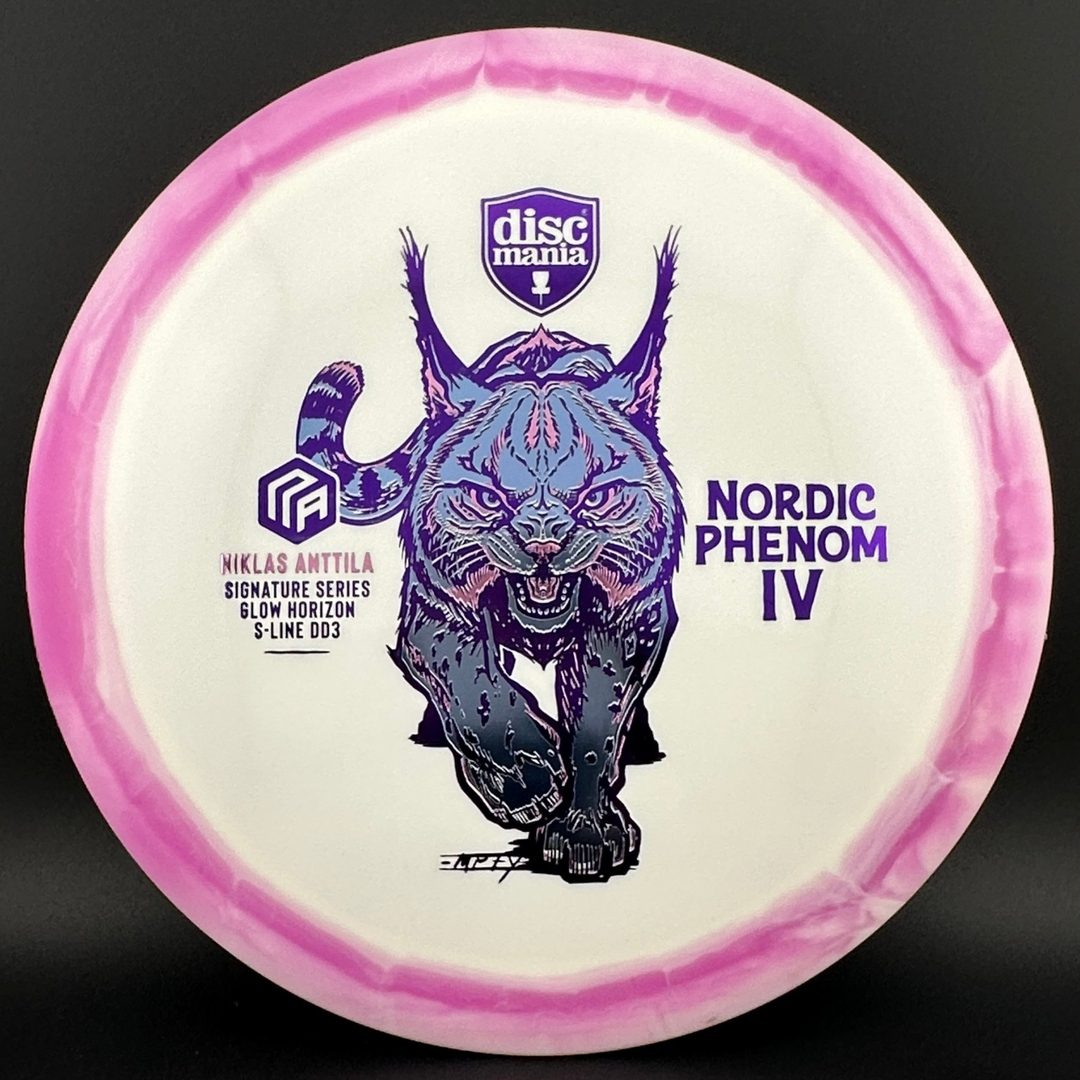 Glow Horizon S-Line DD3 3 Foil - Nordic Phenom 4 - Niklas Anttila Signature Series Discmania