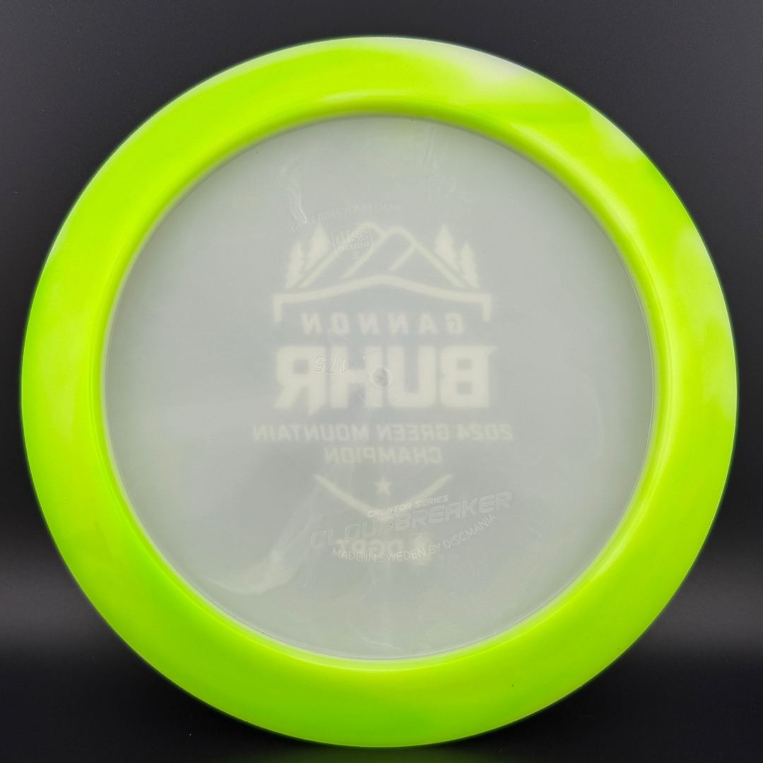 Color Glow Horizon Cloud Breaker - Gannon Buhr Green Mountain Triumph Discmania