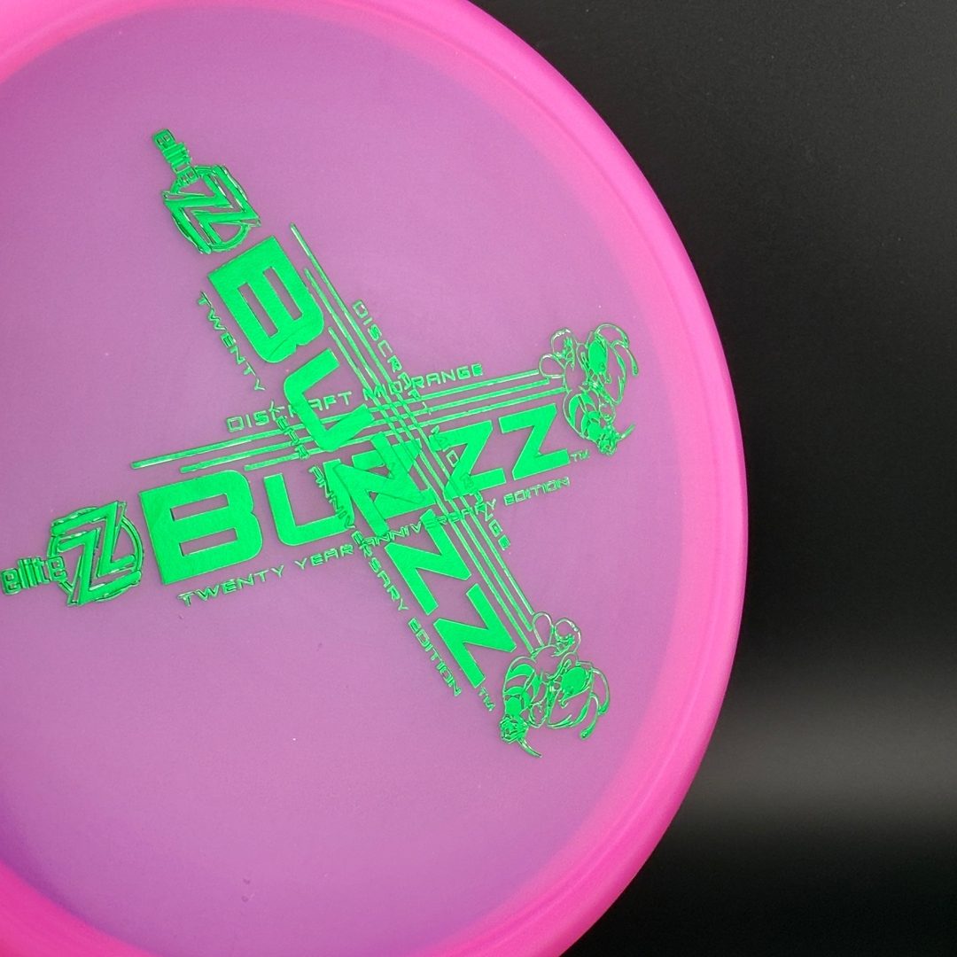 Elite Z Mini Buzzz 6" Mini Disc - 20 Year Wasp Tooled Misprint Discraft