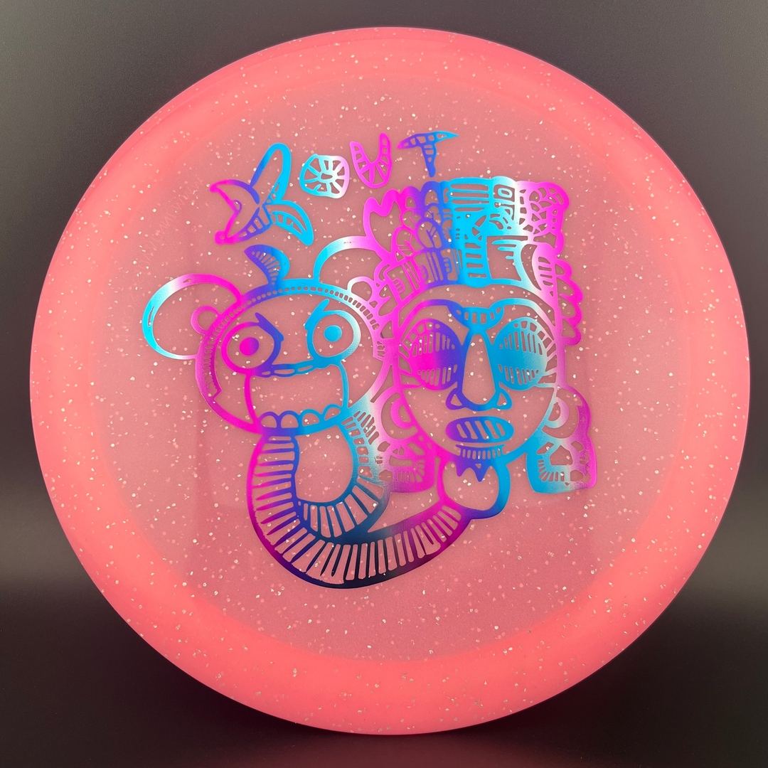 Metal Flake Glow C-Blend Sphinx - Assorted X-Out Stamps Infinite Discs