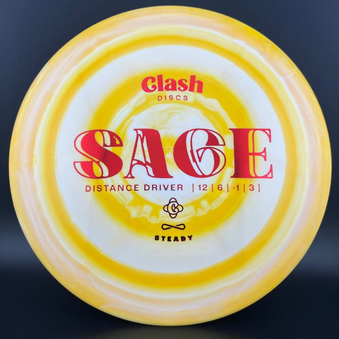 Steady Ring Sage - First Run Clash Discs