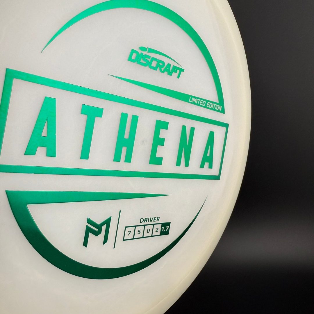 Z Glo Athena - Limited Edition DGLO - Paul McBeth Discraft