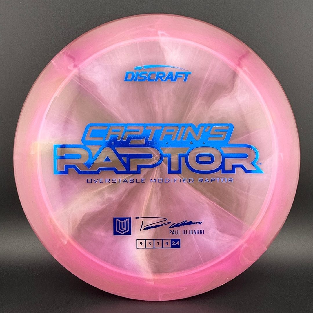 Special Z Blend Captain's Raptor - Paul Ulibarri 2025 Signature Series Discraft