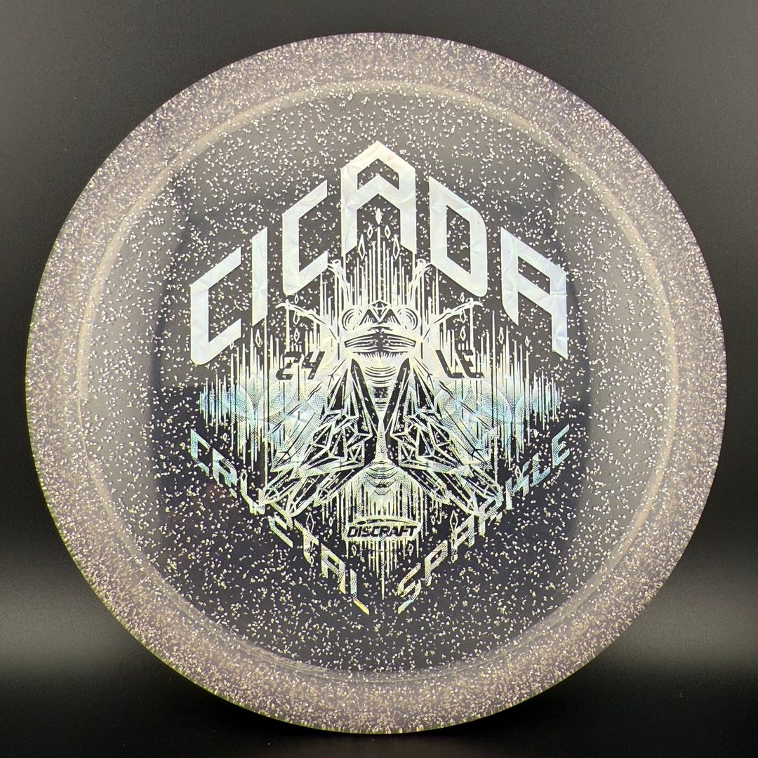 CryZtal Sparkle Cicada - Ledgestone 2024 Discraft