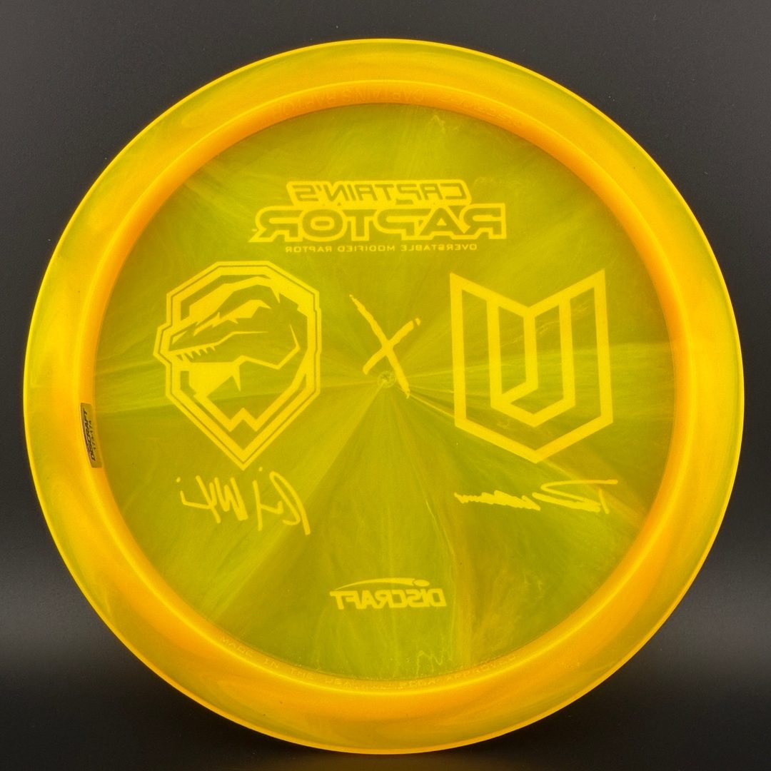 Z Swirl Captain's Raptor - Ulibarri x Wysocki Collab Edition Discraft