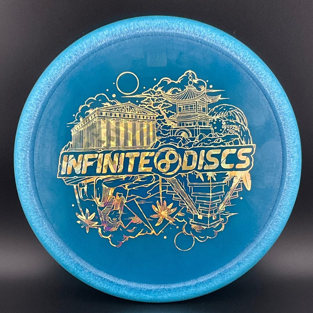 Gummy Champion Pig - Infinite Culture - Iced Blue Innova