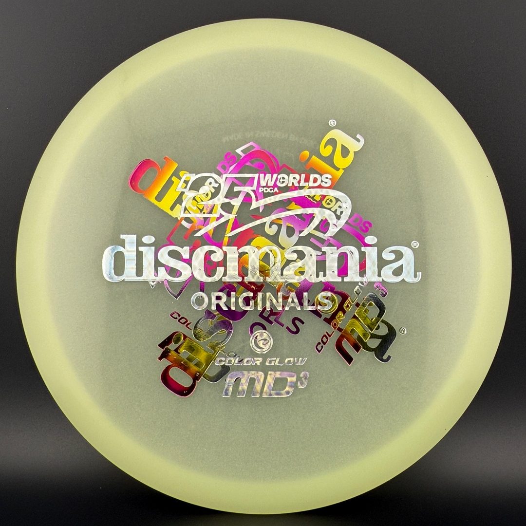 Color Glow C-Line MD3 - Multi Stamp - Pro Worlds 2025 Discmania