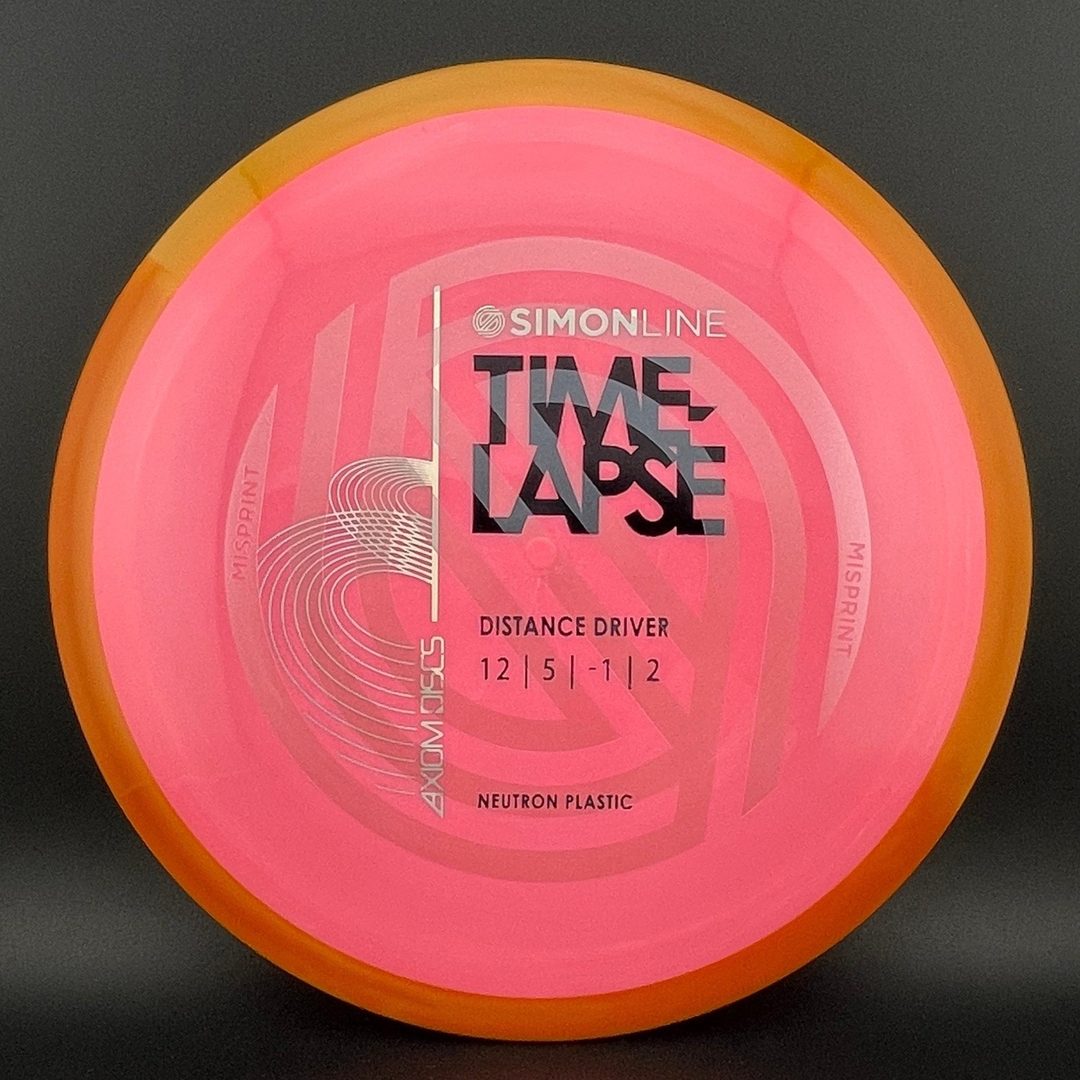 Neutron Time-Lapse Re-Tooled - Simon Line Misprint Axiom