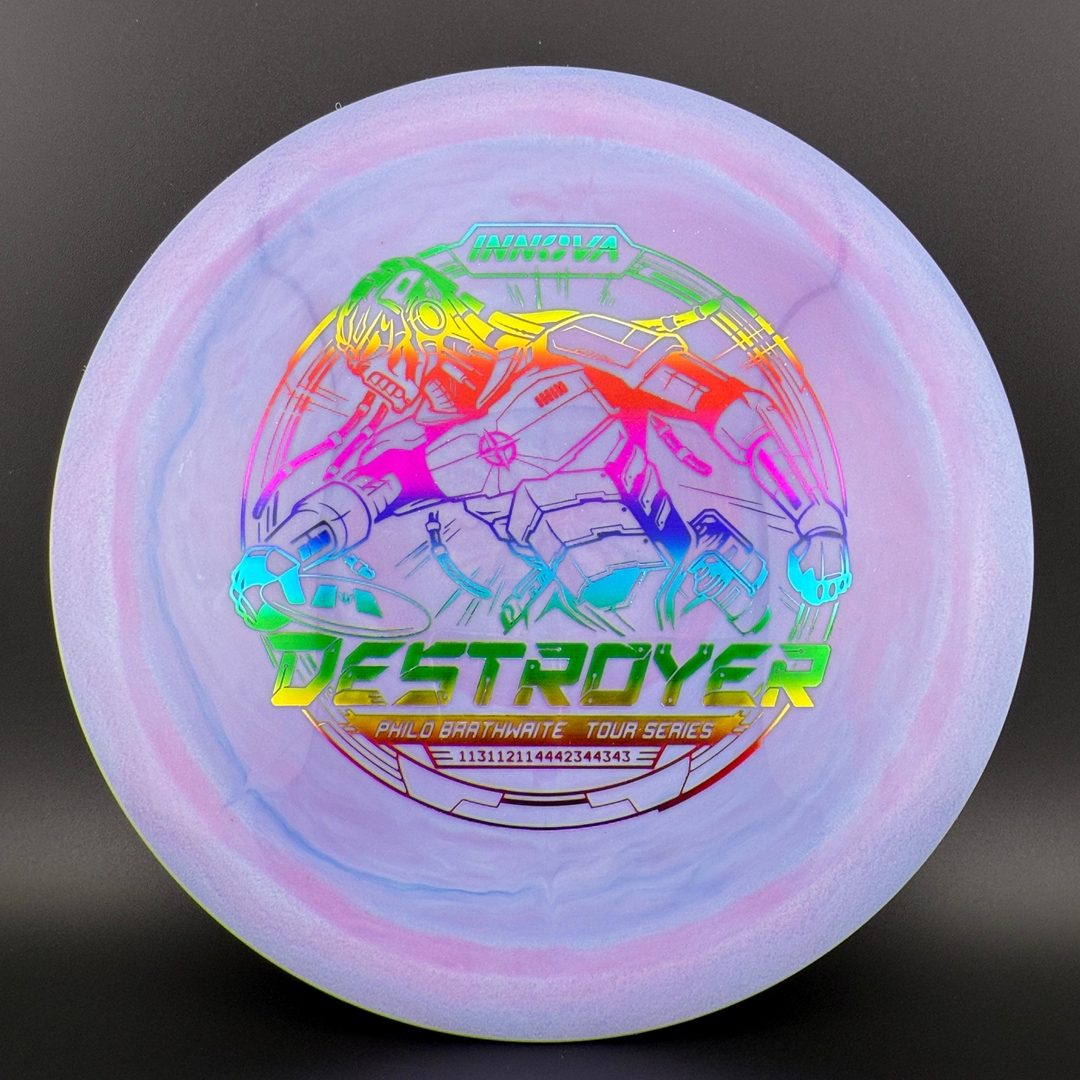 Swirly Star Destroyer - Philo Brathwaite 2025 Tour Series Innova