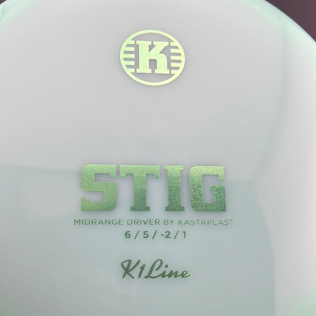 K1 Stig - First Run Mint Color Kastaplast