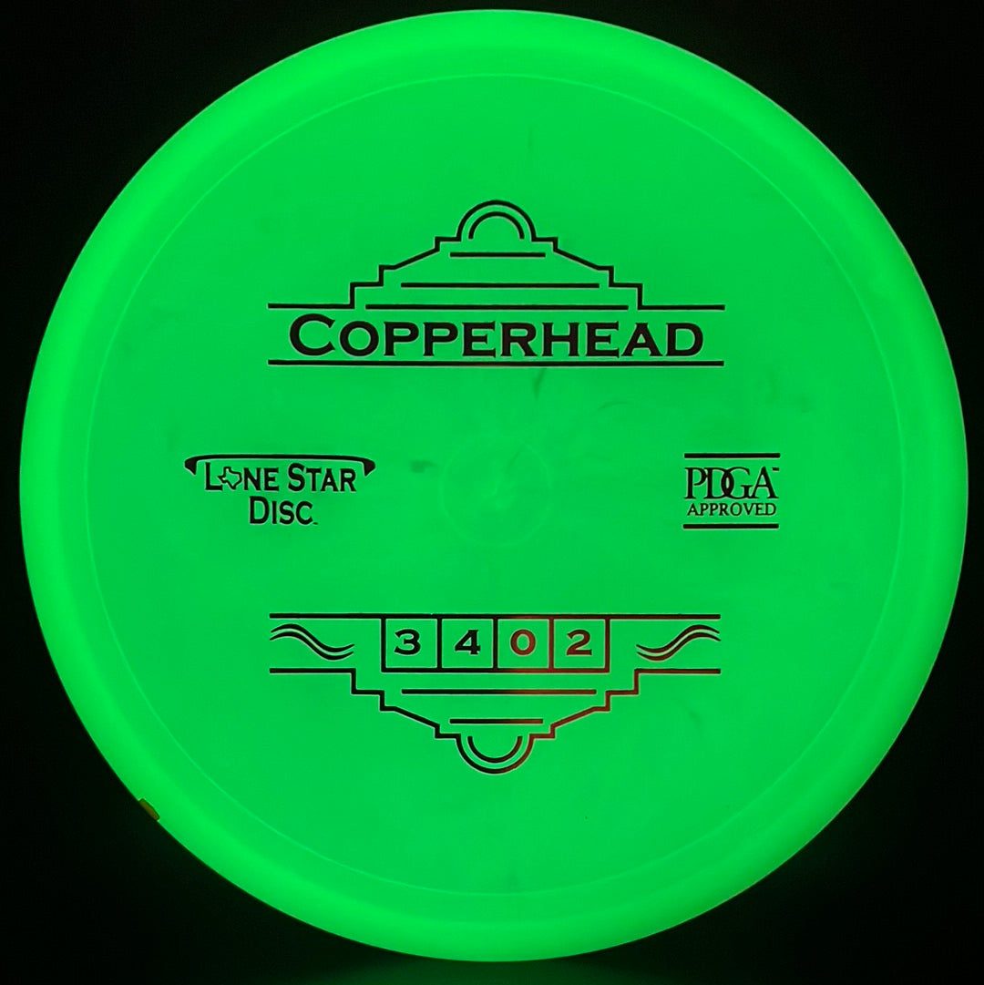 Bravo Glow Copperhead - Stock Stamp Lone Star Discs