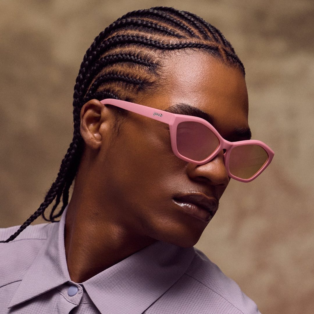 "Bubblegum Socialite" Deco G Polarized Sunglasses Goodr