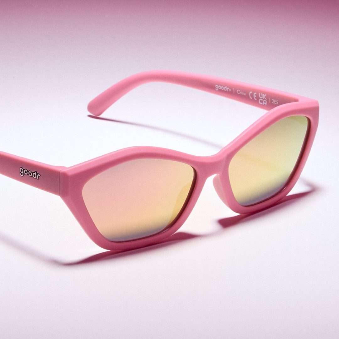 "Bubblegum Socialite" Deco G Polarized Sunglasses Goodr