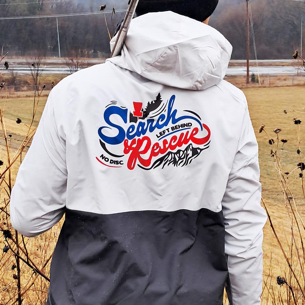 No Disc Left Behind Windbreaker Disc Store
