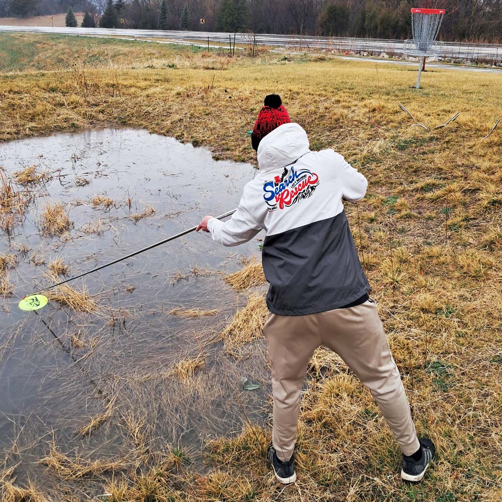 No Disc Left Behind Windbreaker Disc Store