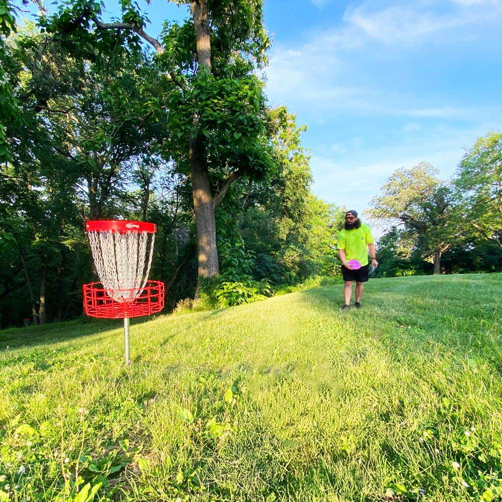 GrowTheSport Champion Permanent Disc Golf Basket