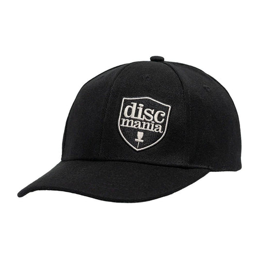 Flat Bill Baseball Hat Shield Logo Discmania