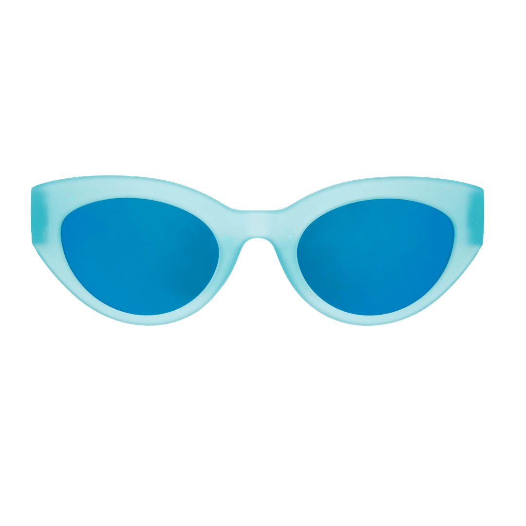 "Blue Moon's Made of Bleu Cheese” Moon G Polarized Sunglasses Goodr