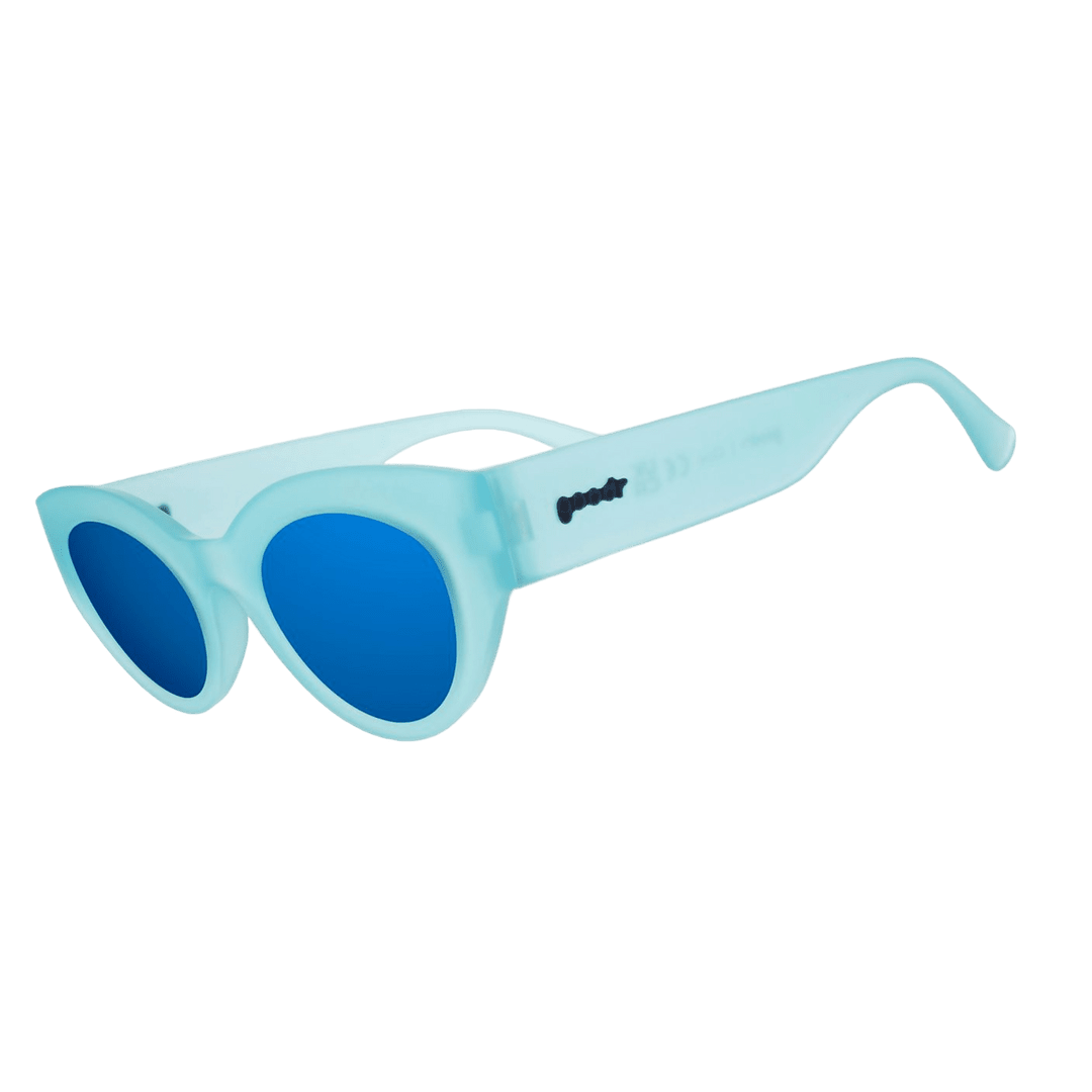 "Blue Moon's Made of Bleu Cheese” Moon G Polarized Sunglasses Goodr