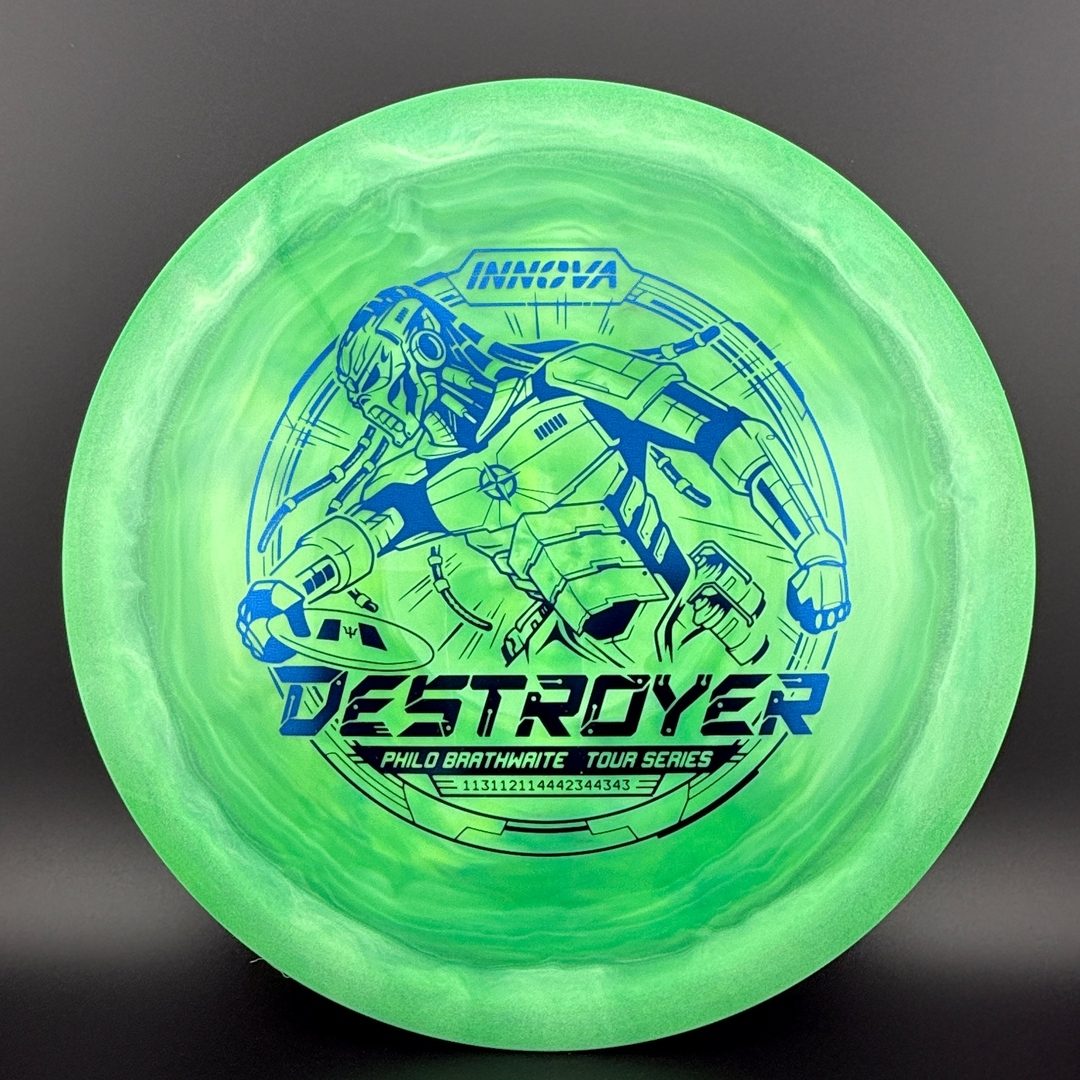 Swirly Star Destroyer - Philo Brathwaite 2025 Tour Series Innova