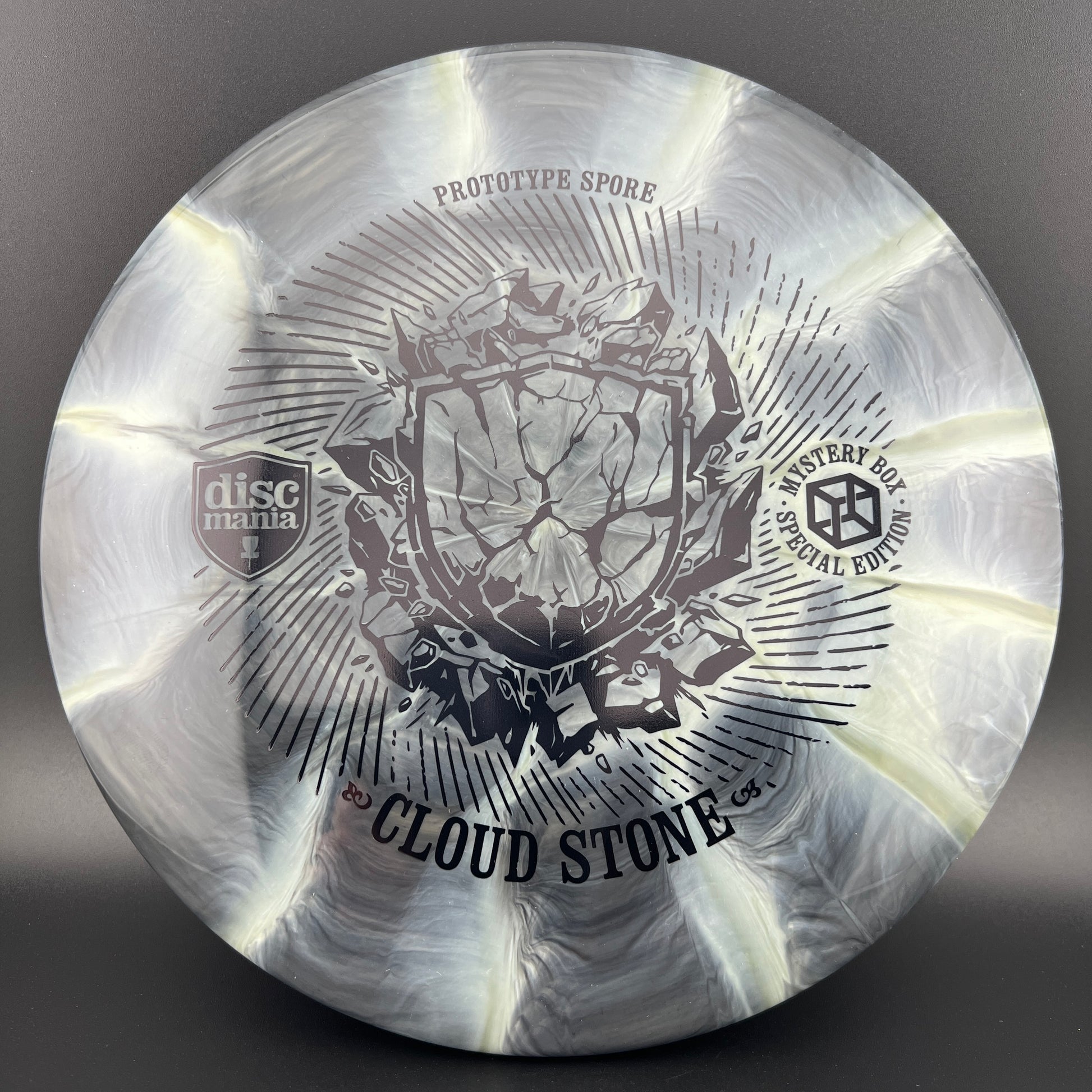 Lux Vapor Spore Prototype - "Cloud Stone" First Run MB 23 Discmania