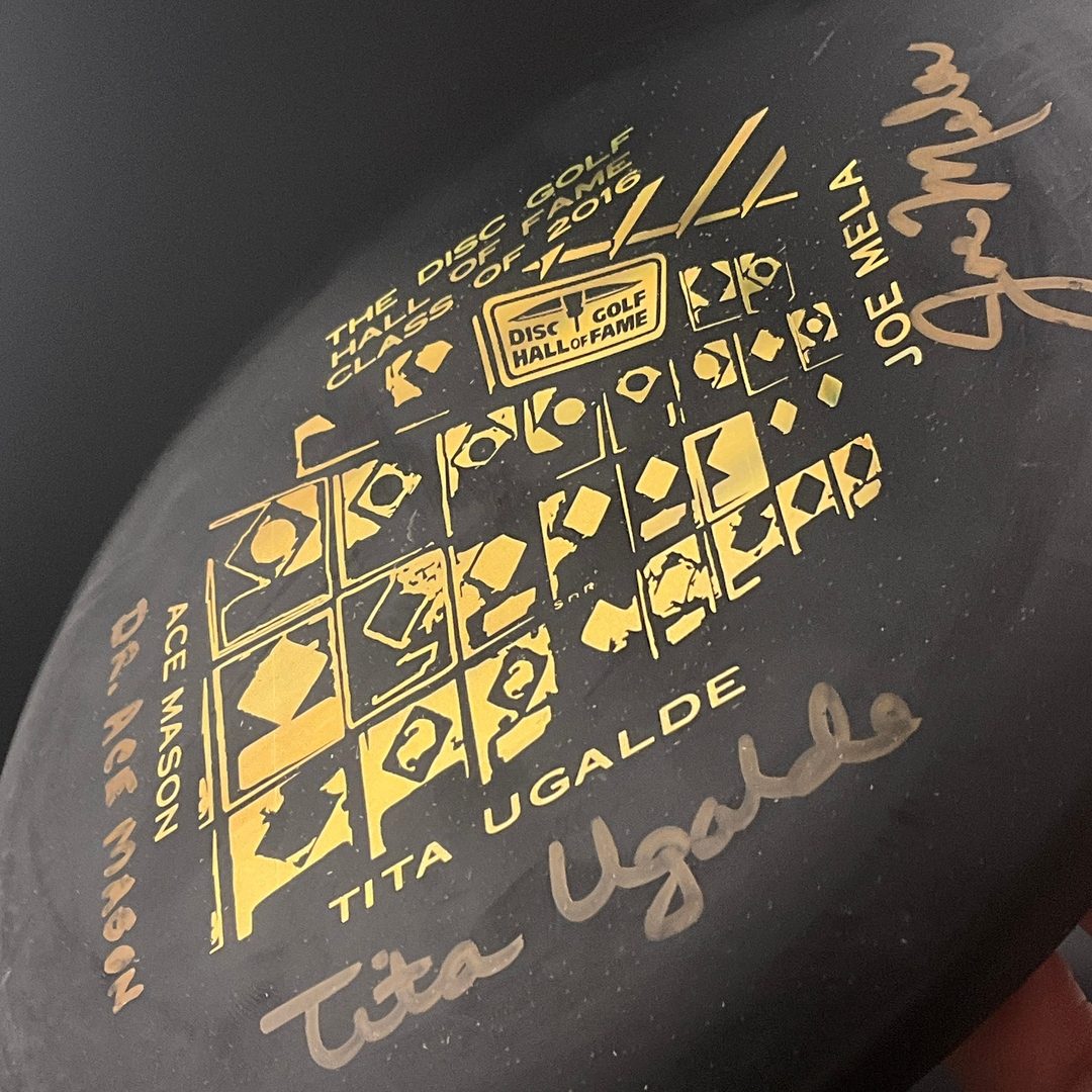 Metal Flake Champion Aviar - 2016 Hall of Fame Commemorative Signed *Speedy Stash* Innova