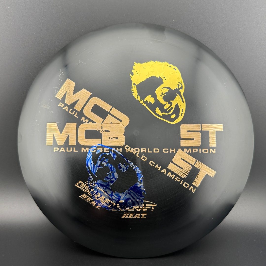 ESP Heat - Paul McBeth 6x McFace Misprint - Black Discraft