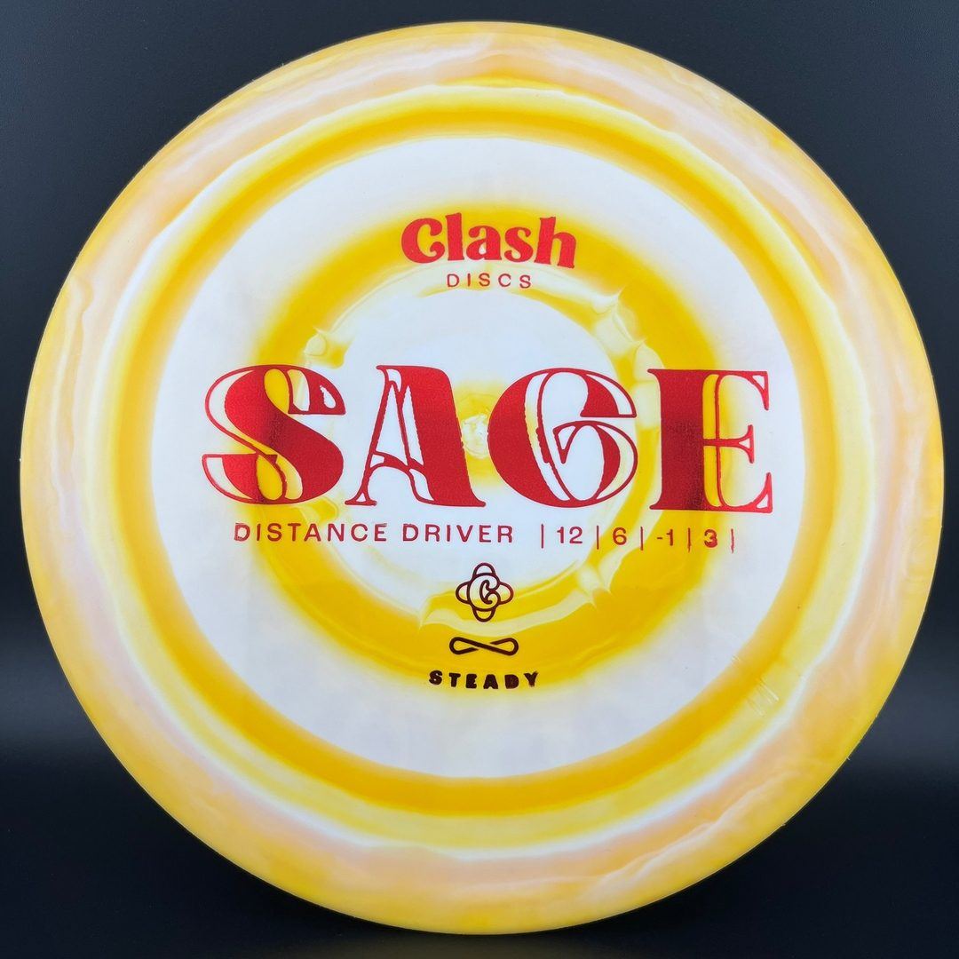 Steady Ring Sage - First Run Clash Discs