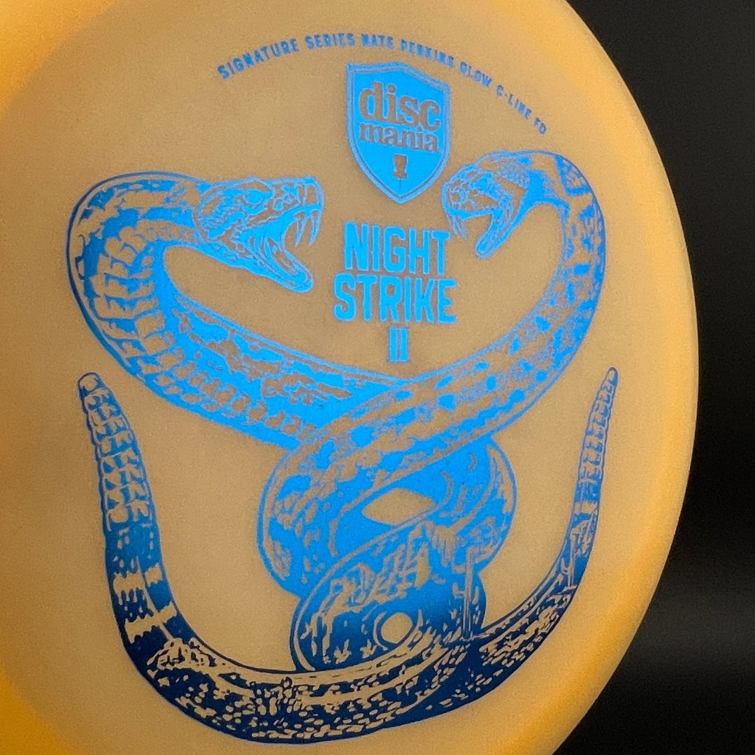 Color Glow C-line FD - Night Strike 2 - Innova Made *Warehouse Stash* Discmania