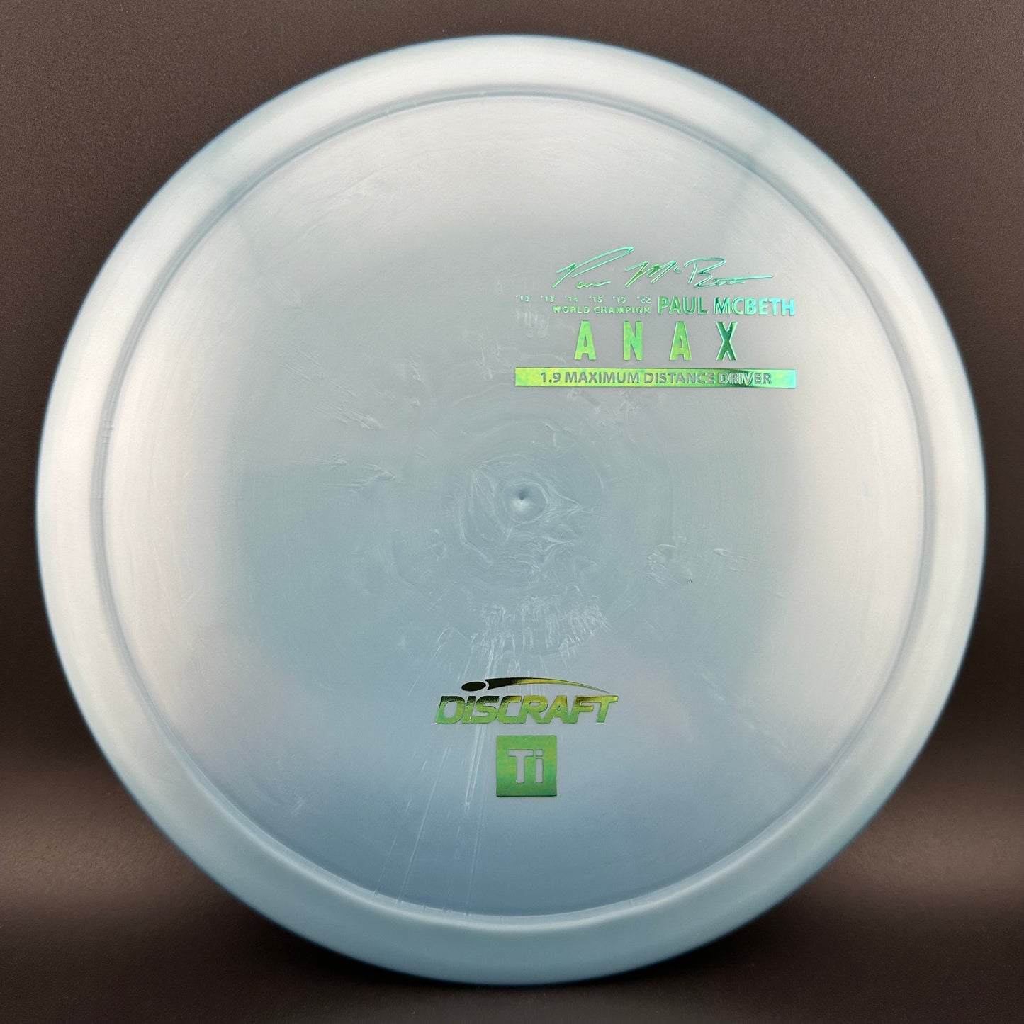 Titanium Anax - First Run - Paul McBeth Limited Edition Discraft