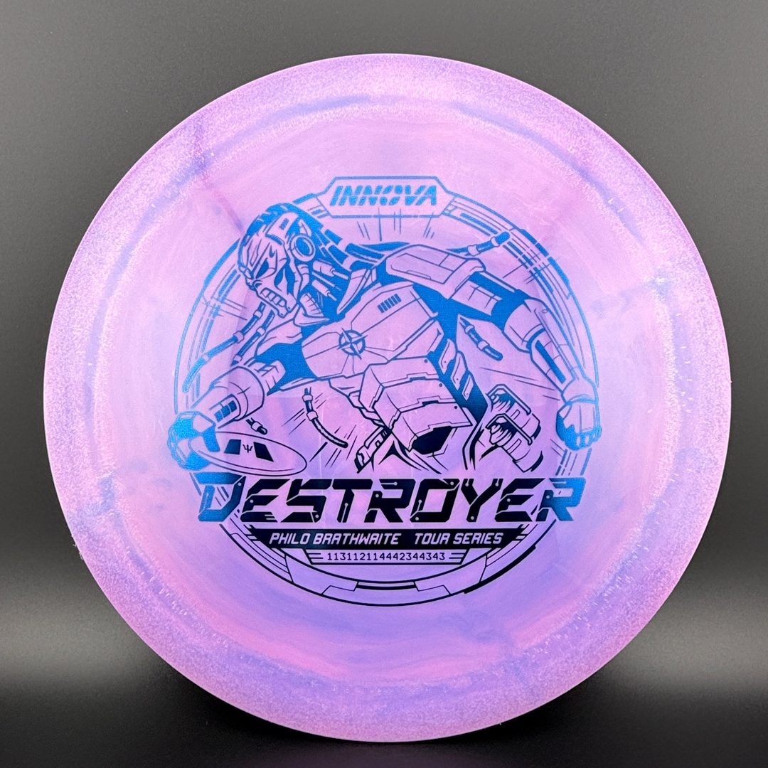 Swirly Star Destroyer - Philo Brathwaite 2025 Tour Series Innova