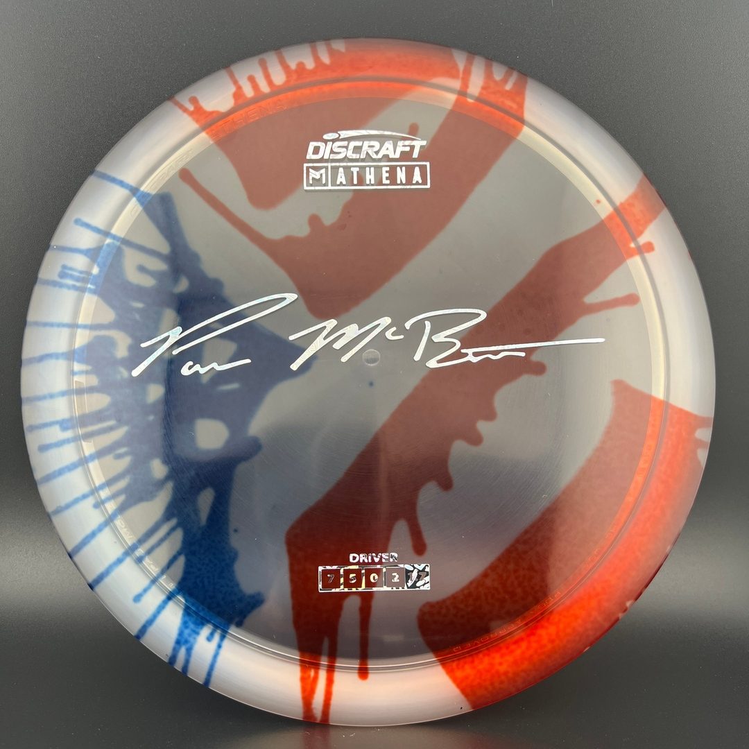 Fly Dye Z Athena - Paul McBeth Discraft