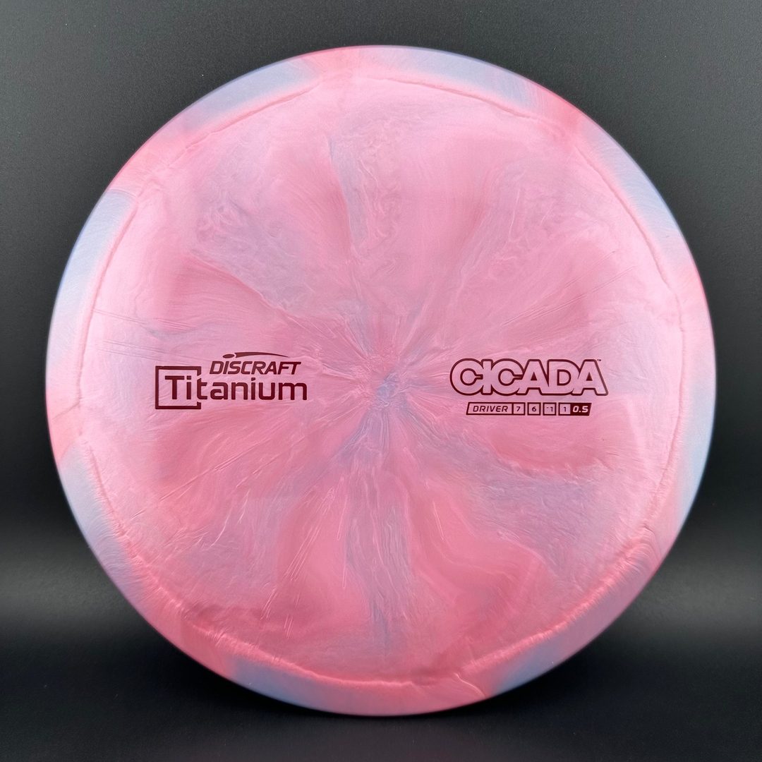 Titanium Swirl Cicada Discraft