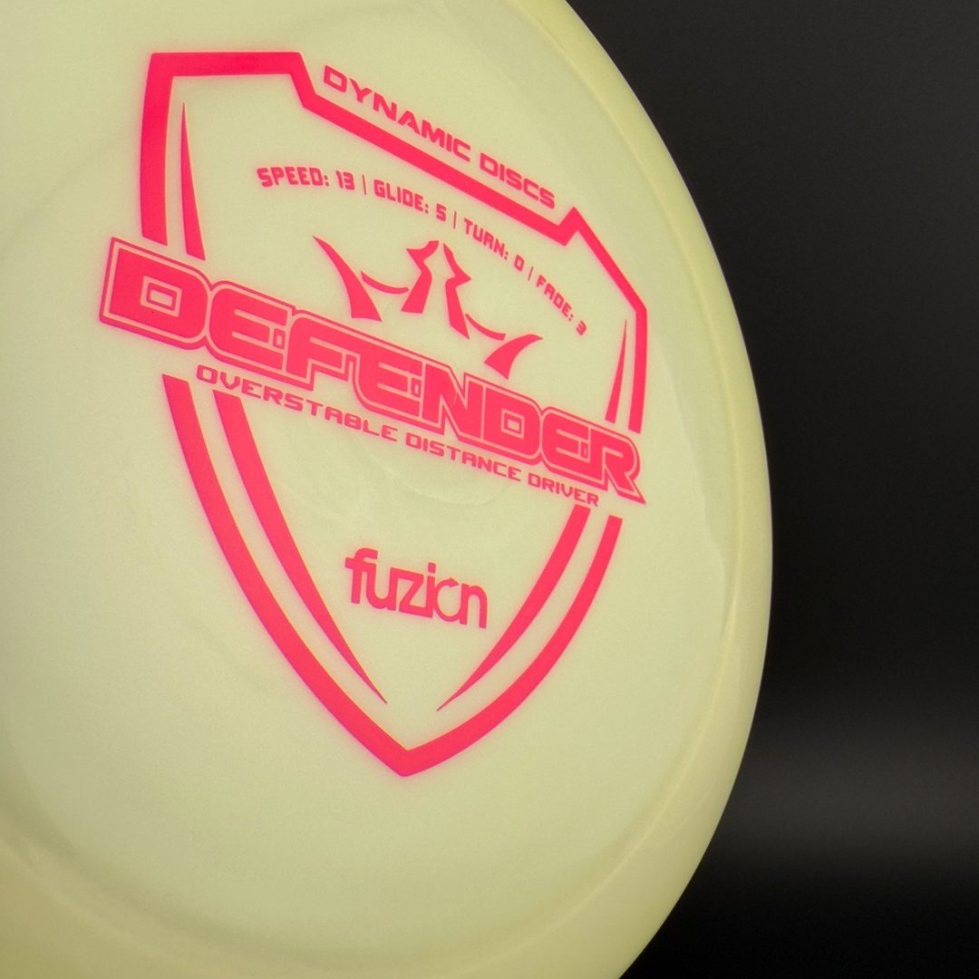 Fuzion Defender - Pearly Older Run! *Gibson Stash* Dynamic Discs