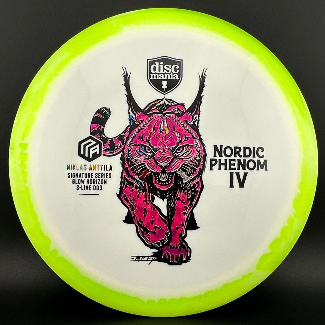 Glow Horizon S-Line DD3 3 Foil - Nordic Phenom 4 - Niklas Anttila Signature Series Discmania