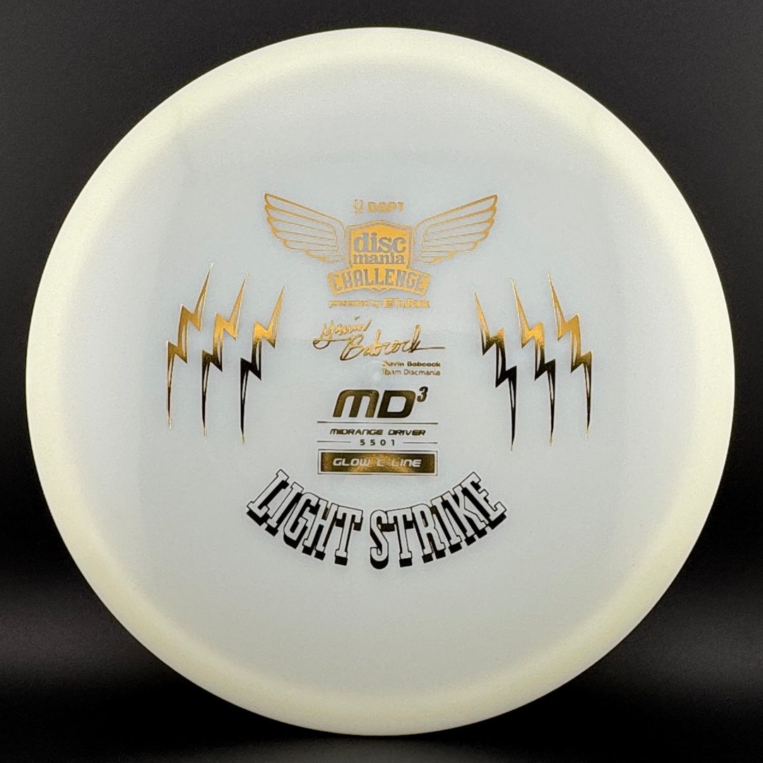 Glow C-Line MD3 - Light Strike - Gavin Babcock Signature Series DCF Discmania