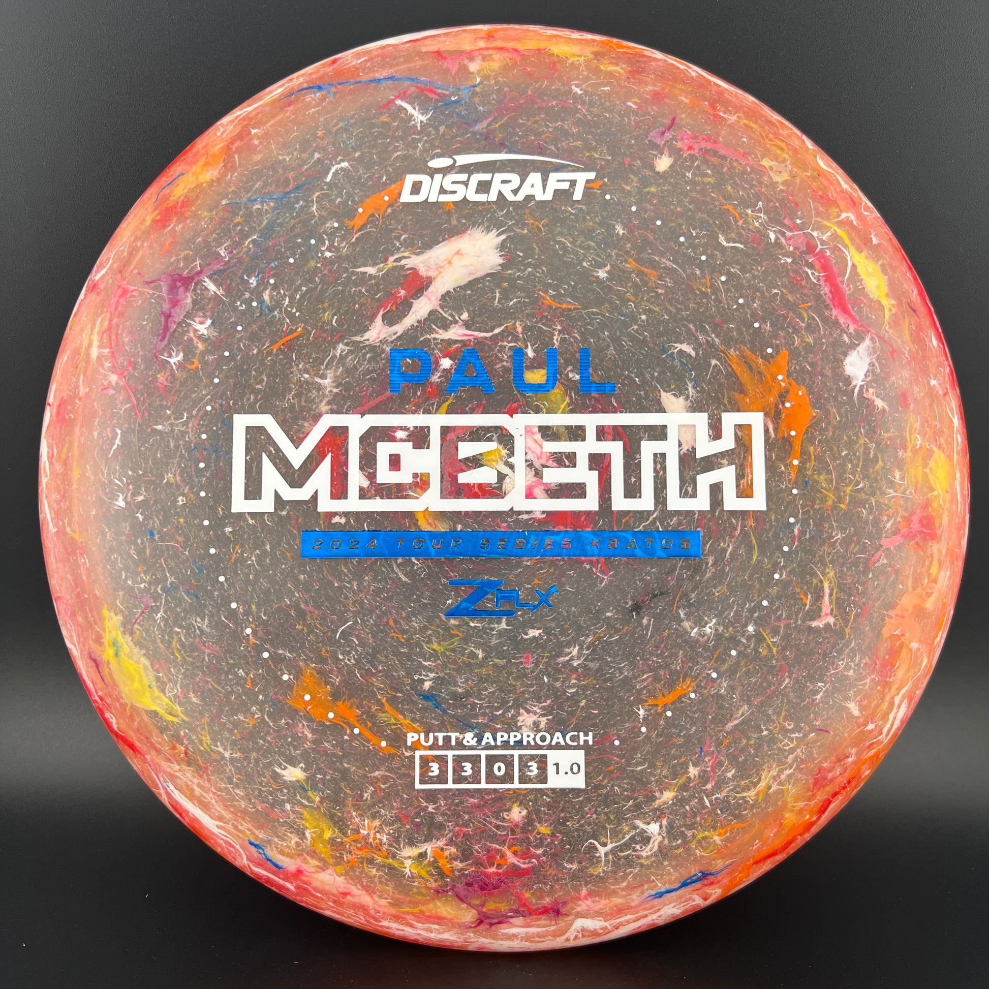 Jawbreaker Z FLX Kratos - 2024 Paul McBeth Tour Series Discraft