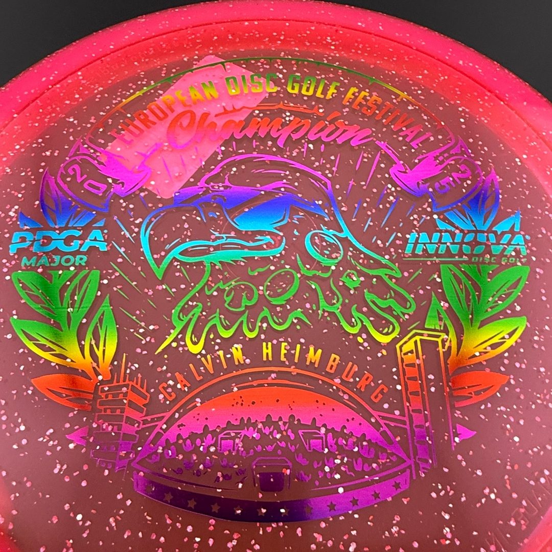 Metal Flake Champion Eagle - Calvin Heimburg 2025 EU Festival Champion Innova