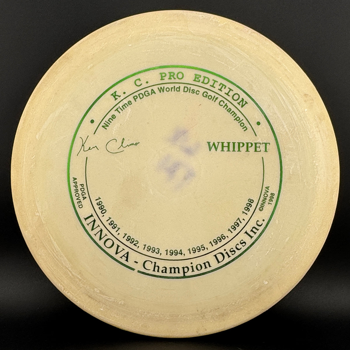 KC PRO EDITION WHIPPET - 9x Ken Climo (Penned) (Copy)