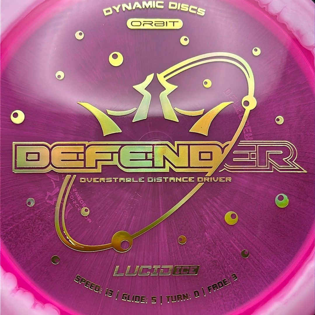 Lucid-Ice Orbit Defender - First Run Dynamic Discs