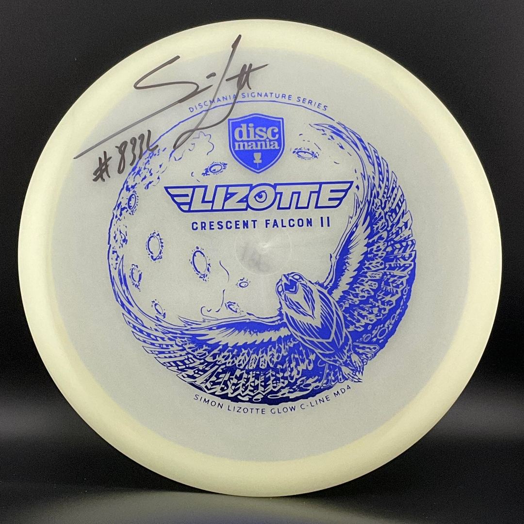 Glow C-Line MD4 *Signed* - Simon Lizotte Crescent Falcon 2 Discmania