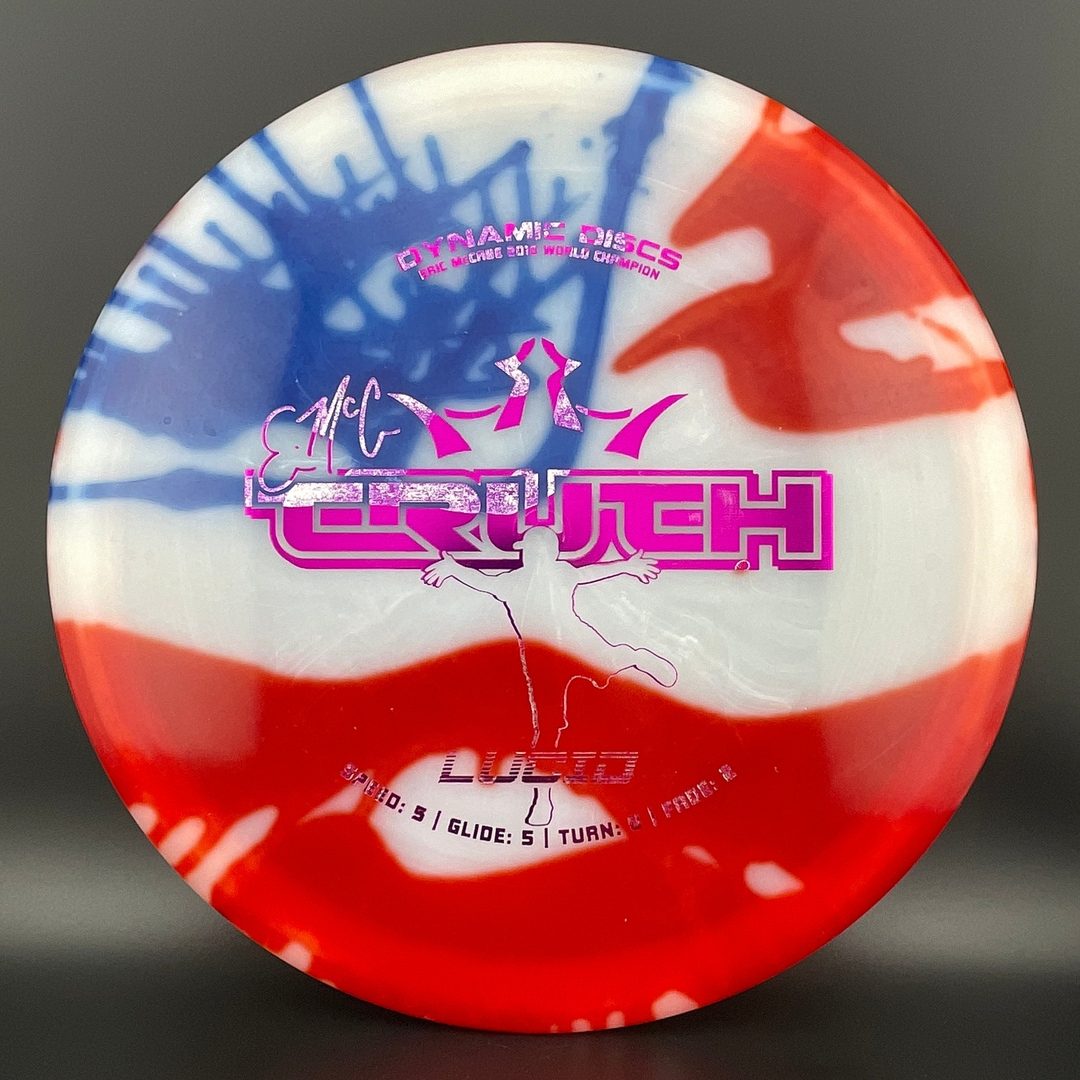 Lucid Emac Truth - MyDye American Flag Dynamic Discs