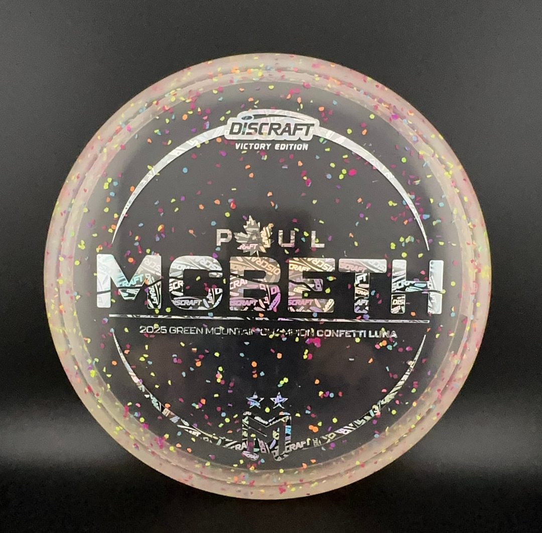 Confetti Z Luna - Victory Edition - Paul McBeth GMC 2025 Discraft