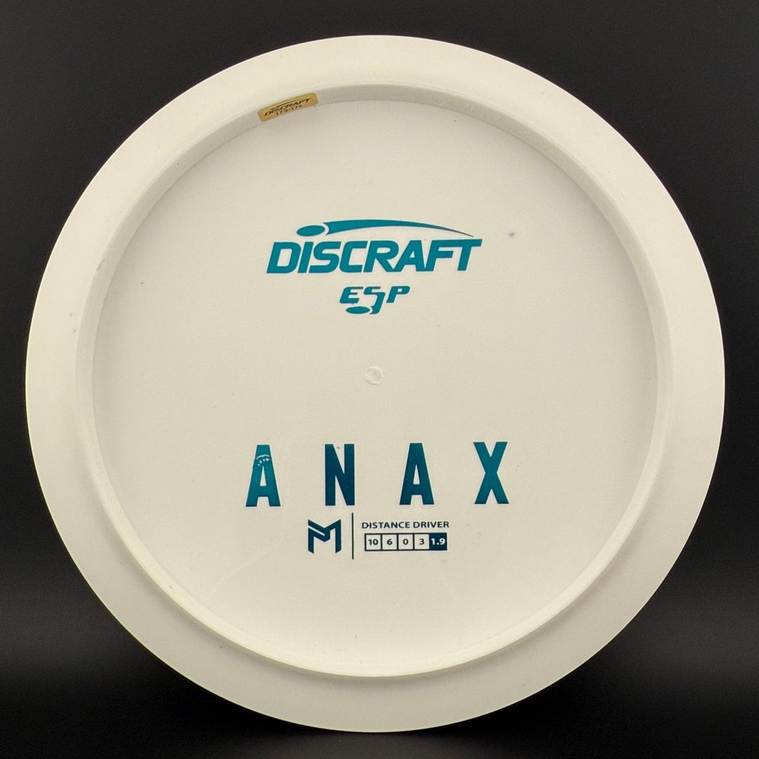 White ESP Anax - Paul McBeth - Bottom Stamp Misprint