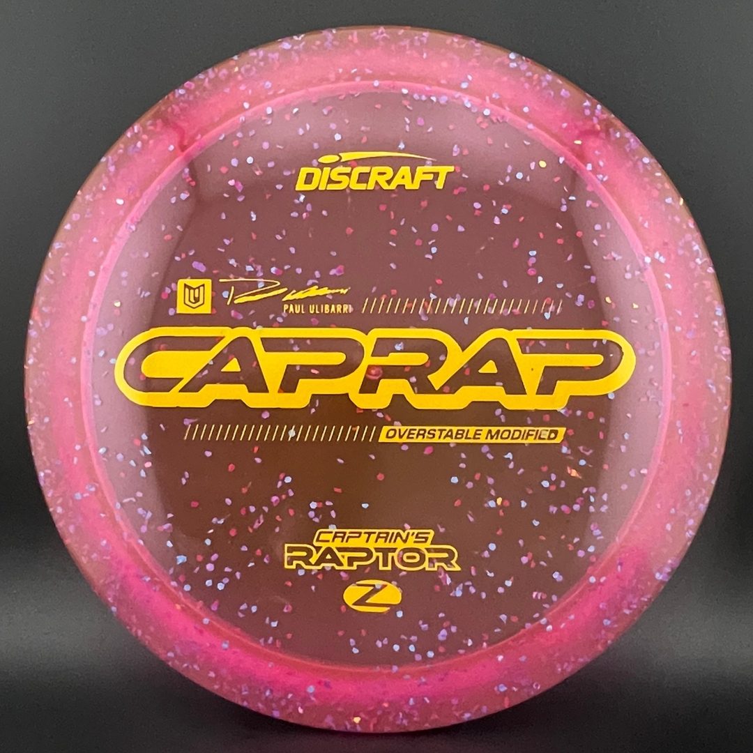 Confetti Z Captain's Raptor - Paul Ulibarri 2026 Discraft