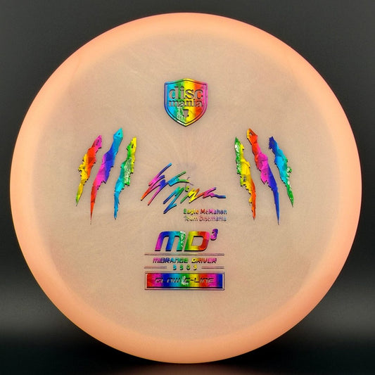 Color Glow C-Line MD3 Penned Eagle Claw X-Out *Warehouse Stash* Discmania