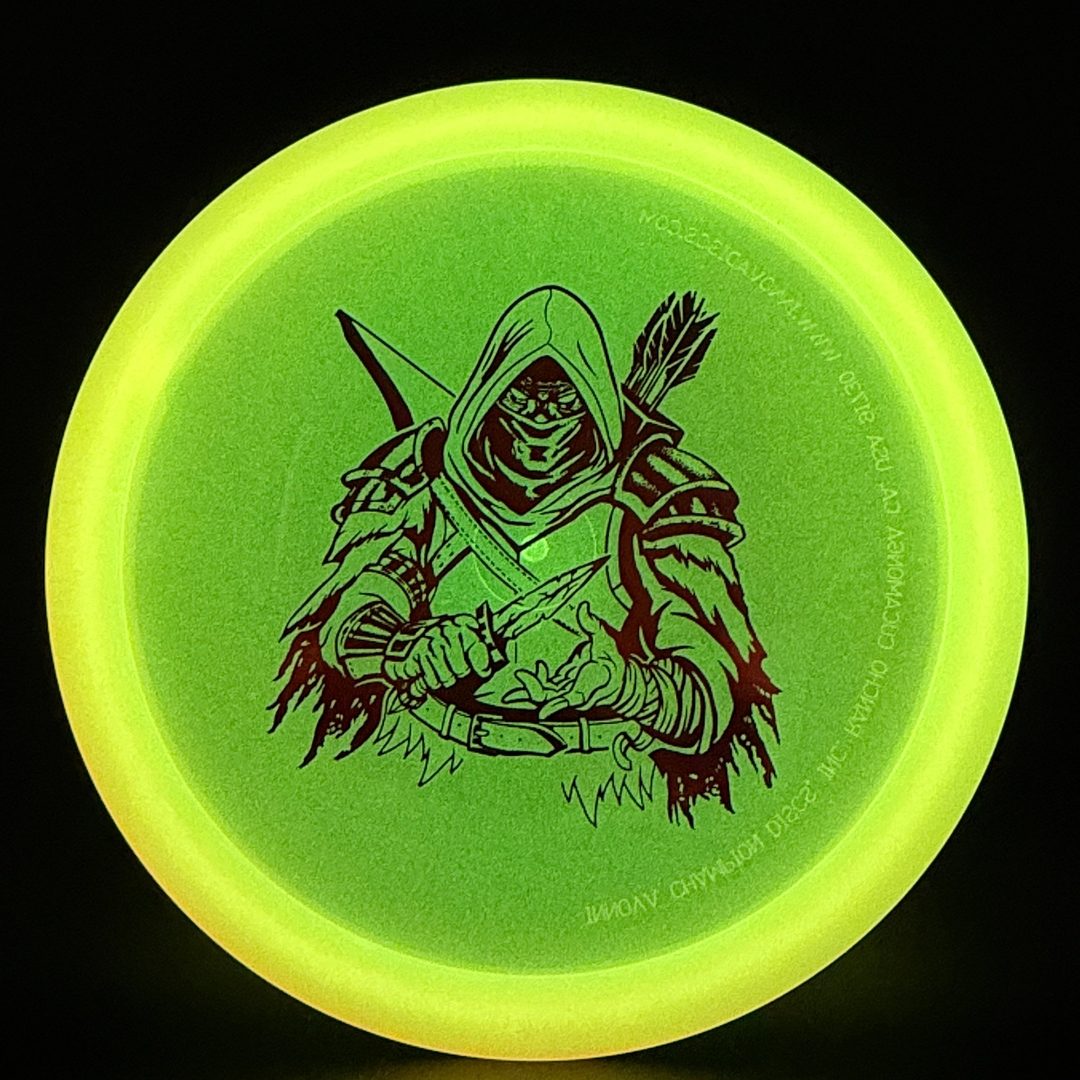 Classic Glow Champion Fairway Disc - Dark Rebel Innova